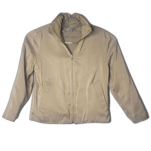 MYCRA PAC ONE Tan Reversible Lightweight Jacket Womens Size S/M